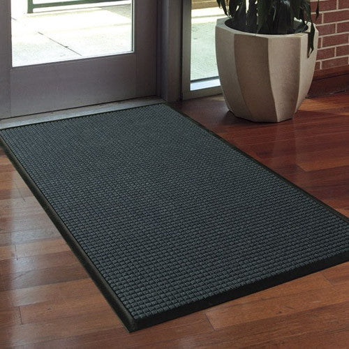 M+A Charcoal Carpet Waterhog™ Classic Entrance Mat - 12'L x 6'W x 3/8H